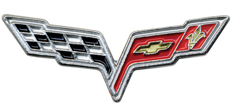 Брелок "Corvette" флаг